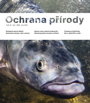 Obálka časopisu Ochrana přírody.